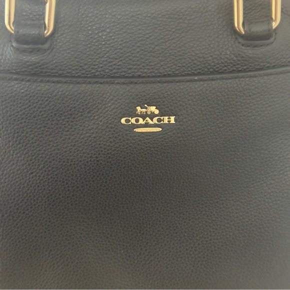 Coach Fulton satchel bag - pebble leather - Picture 5 of 6